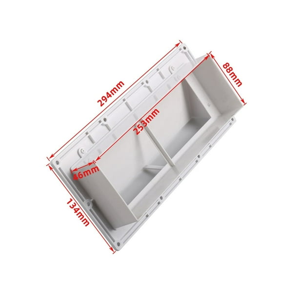 1pc New Range Hood Vent Cover Sidewall Vent Replacement for RV Trailer Camper