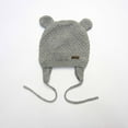 thumbnail image 2 of Cozy Winter Hooded Scarf Hat for Children Soft Knit with Neck Warmer for Cold Weather Outdoor Play, 2 of 7
