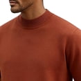 thumbnail image 3 of Dxzfnsa Men's Knit T Shirts Mens Lightweight Short Sleeve Crew Neck Loose Stretchy Muscle Shirts Basic Solid Color Sport Tee Tops, 3 of 4
