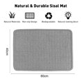 thumbnail image 2 of Cat Scratcher Mat, Natural Sisal Cat Scratch Mats, Horizontal Cat Floor Scratching Pad Rug, 2 of 7
