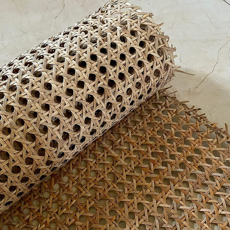 Fule Rattan Mesh Roll Sheet Webbing Caning Material for Chairs Kit, for  Caning Projects Pre Woven Open Mesh Cane for Cabinet Bed Chair Repair Caning  Material DIY Supplies(Multi-size Options) 