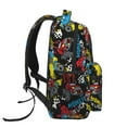 thumbnail image 3 of Easygdp Monster Car Mochila Ergonómica Versátil para Laptop - Múltiples Bolsillos, Correas Ajustables, Unisex para Escuela, Viajes y Actividades al Aire Libre-One Size, 3 of 5