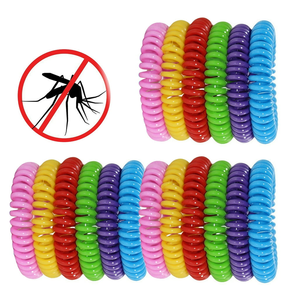 18 Pack Natural Mosquito Insect Repellent Bracelets Outdoor Indoor Bug
