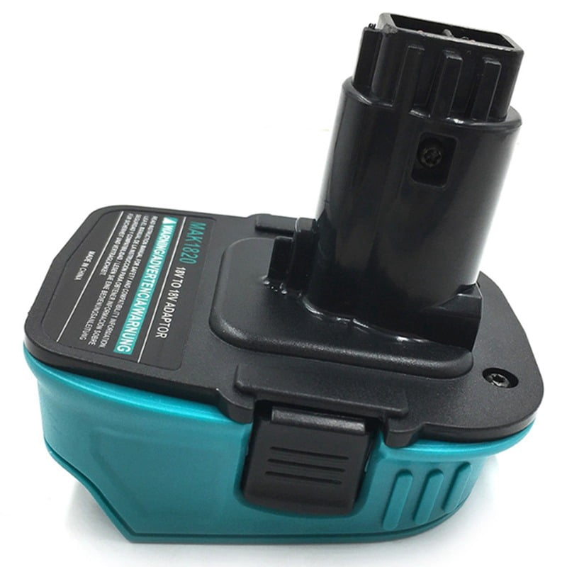 2X MAK1820 Adapter Converter for Ma*kita 18V Li-Ion Battery BL1830 BL1860 for De*walt DC9096 Ni-Cd Ni-Mh Battery Tools