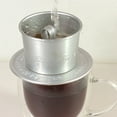thumbnail image 3 of Vietnamese Coffee Drip Strainer Travel Pot Maker Vcoffee Dripper Portable Filter Aluminum, 3 of 6