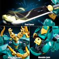 thumbnail image 3 of Bloques de Construccion HIGH GODO Mech Robot Guerrero Dragon Verde 704 Piezas, 3 of 5