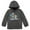 Charcoal Grey, variant on Minecraft Little Boys' Fleece Hooded Sweatshirt Creeper Green Black