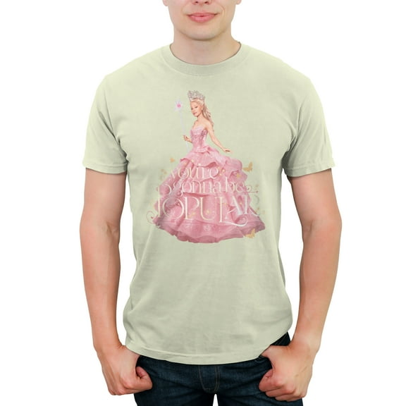 Men's Wicked Glinda You're Gonna Be Popular Graphic T-Shirt