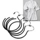 thumbnail image 4 of Gancho Para Armario, Cinturón Multiusos Gancho Para Colgar Antideslizante Apertura De área Grande Portátil Para Bufanda Albornoz Para Spa Salón De Belleza Para Abrigo Chaleco OTVIAP Negro, 4 of 8
