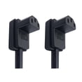 thumbnail image 1 of 2x Enchufe De Alimentión Eléctrica De CA Desmontable Enchufe En ángulo IEC320 C13 Hugo Conector de alimentación IEC320C13, 1 of 7