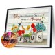 thumbnail image 1 of Cuadros Decorativos Pintura de diamante 5D DIY flor e inglés Full Round Drill Rhinestone DQrwqpou Nuevos Originales, 1 of 9