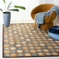 thumbnail image 2 of SAFAVIEH Paradise Jayce Geometric Area Rug, Dark Brown, 5'3" x 7'6", 2 of 8