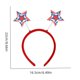 thumbnail image 3 of Independence Day Hair Bands Party Decorations Colour Stripe Headbands Flag Headbands, 3 of 6