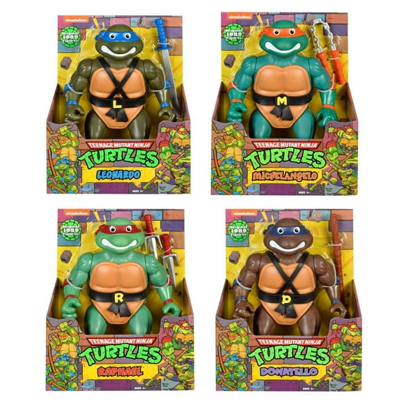 TMNT - Giant Sized Turtle Action Figure Bundle
