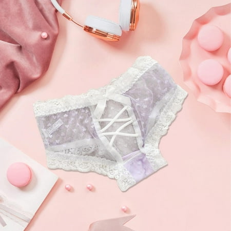 

LEEy-world Panties for Women Women s ComfortFlex Fit Microfiber Panties Moisture Wicking Underwear Cooling and Breathable Purple