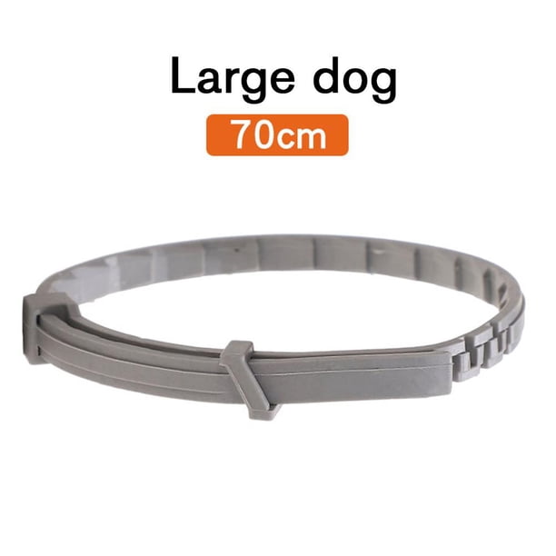 Collar antipulgas y garrapatas para perros y gatos Collar repelente de insectos antimosquitos (70 cm) Sywqhk Libre de BPA