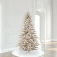 thumbnail image 4 of Vickerman 9' Silver Tinsel Fir Artificial Christmas Tree, Warm White Dura-lit LED Lights, 4 of 4