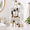 White 3 Tier, variant on White 2 Tier Metal Bathroom Counter Organizer Vanity Corner Shelf