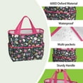 thumbnail image 4 of Daisy Flowers Garden Tools Bag, Water-proof Oxford Garden Tote Home Organizer Gardening Tool Bag Kit Holder with 8 Pockets for Indoor and Outdoor Gardening(Tools Not Included), 4 of 6