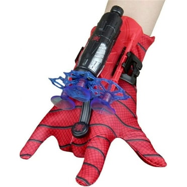 Guvepv Spider Hero Man Web Shooter for Kids, Spider Web Launcher Cosplay Shooter Gloves, Superhero Movie Cool Gadgets Spider Web Shooter Wrist Toy Set Fun Stuff Toys for Halloween Christmas
