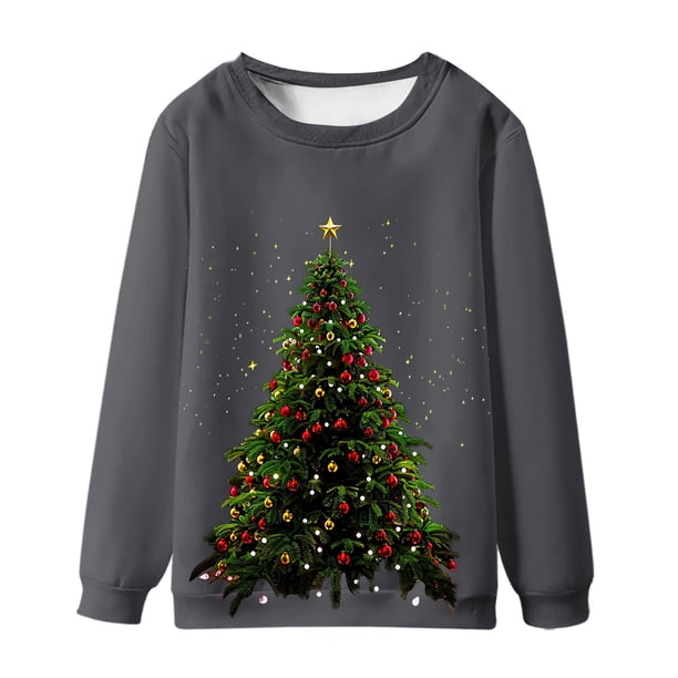 Sudaderas sin capucha para hombre, estilo casual, a la moda, con cuello redondo, estampado, de manga larga, blusas de manga larga y cuello redondo, blusas de poliéster para hombre