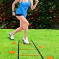 thumbnail image 6 of Yes4All Agility Ladder 12 Rungs Orange + Agility 12 Cones Orange + Steel Stakes Combo, 6 of 7