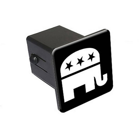 Republican Elephant 2" Tow Trailer Hitch Cover Plug Insert