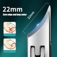 thumbnail image 5 of 3 Piece Nail Care Kit, Stainless Steel Angled Nail Clipper for Thick Toenails with Nail File and Cleaner, Manicure Pedicure Set, Portable Grooming Tools, 5 of 5