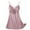 Pink, variant on CAICJ98 Nightgowns for Women Women's Lace Suspender Padded Satin Silk Nightgown Home Clothes Sleeveless Nightgowns for Women 2XL,Black