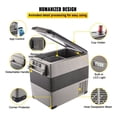 12 Volt Refrigerator 58 Qt, Car Refrigerator Freezer, Dual Zone ...