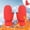 Red #2, variant on Fiudx Silicone Oven Mitts Heat Resistant Gloves Cooking Gloves | Protect Hands From Burns | Kitchen Use | Handle Hot Pots, Pans, Grills, and Bakeware Safely