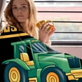 thumbnail image 6 of Yibo Excavator Toys Blanket Flannel Soft and Comfortable Anti-static Bed Sofa Blanket, 6 of 7