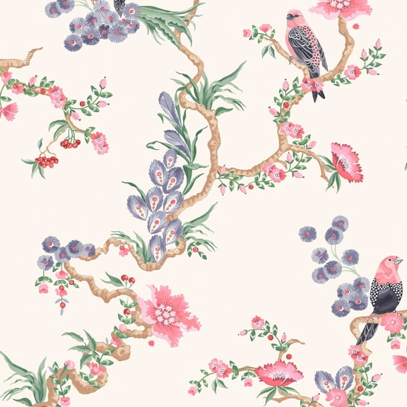 Cath Kidston Birds & Berries Spring Wallpaper