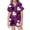 Purple&&100, variant on CONROSES Girls Halloween Pajamas Hallowmas Pumpkin Ghost Graphic Short Sleeve Pjs Tops Shorts Loungewear Sets Cozy Nightwear Sleepwear