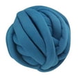thumbnail image 3 of Hilo grueso para tejer a mano, suave, súper voluminoso, gigante, lavable, para hacer tú mismo Azul, 3 of 9