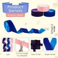 thumbnail image 4 of U8MO 1 Set 3 Colors Single Face Velvet Ribbon 3/8 inch(9.5~10mm) 10 yards/color, 4 of 8
