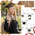 thumbnail image 2 of 2026 Graduation Commemorative Keychains - Inspirational keychain gifts for graduating college, middle school, and high school students, including designs featuring graduation caps, books，1 in., 2 of 6