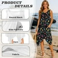 thumbnail image 6 of FUIALDOLG Christmas Colorful Lights Dress for Women Christmas Party Xmas Tank Dress Loose Flowy Beach Dress Midi Skirt Christmas Costume,2XL, 6 of 7