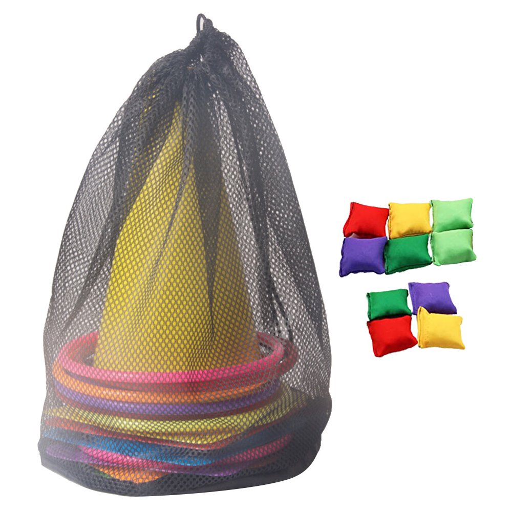 Kit De Lancer 34 Pièces Ultime – Cônes, Cerceaux & Marqueurs + Sac De Transport – Jeux Sportifs Fun En Famille, Anniversaires, Écoles & Jardins