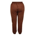 thumbnail image 4 of Female Trousers Elastic High Waist Sweatpants Ankle Banded Pants, 4 of 4
