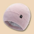 AJGRHE Winter Men And Women Padded Thickened Warm Hat Outdoor Letters ...