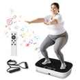 thumbnail image 1 of COOLHUT vibrating plate exercise machine ,Physical exercise wave vibrating plate,Used for weight loss,Shaping,Conditioning, Black, 1 of 9