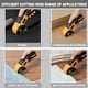 thumbnail image 4 of Tijeras eléctricas inalámbricas Jomeda Zlbosu 4V con luz LED amarilla, 4 of 7