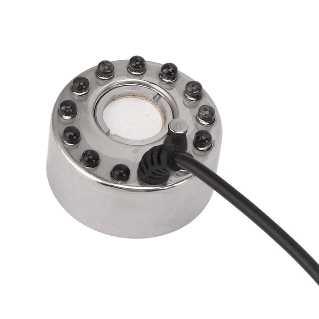 Fog Maker, Environmental 12LED Mist Maker Waterproof For Water Fountain For Rockery
