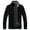 Black, variant on Aueoeo Men's Cardigan Sweaters Knitted Stand Collar Regular Fitted Jacket Full Zip Fleece Lined Winter Warm Coat on Clearance