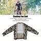 thumbnail image 4 of Ropa con aire acondicionado chaqueta con ventilador de enfriamiento de velocidad del viento con bloqueador solar 3 para ciclismo para exteriores ANGGREK Otros, 4 of 8