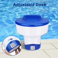 thumbnail image 2 of Distributeur Flottant Automatique, Extérieur, Diffuseur de Produits Chimiques pour Piscine, 2 of 5