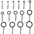 thumbnail image 2 of 200 Pcs O-Rings Gasket Kit, Rubber Nitrile Washers O Rings Assorted, Kitchen Tap Washers Seals Spacers For Mixer Taps, Plumbing, Rubber Spacer Gasket Washers Seal O-Ring Kit - 15 Sizes, 2 of 7