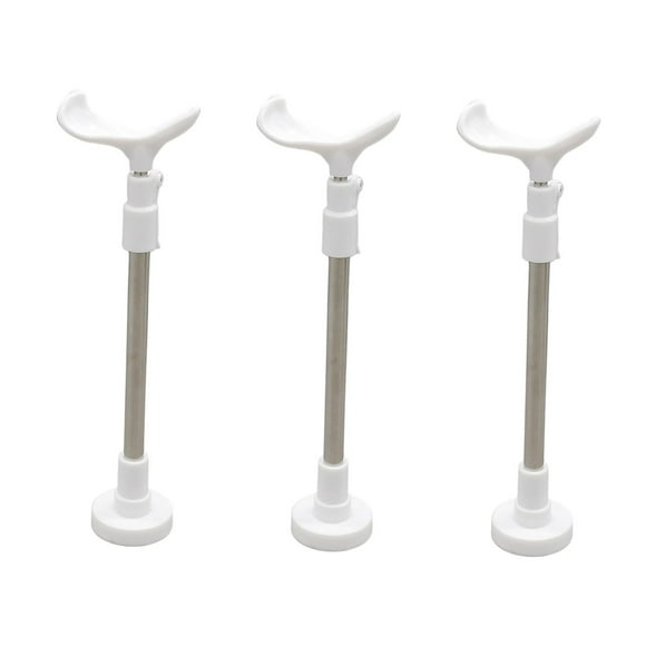 Lipstore Support d'Exposition pour Poupées 3 Pcs Support pour Figurines d'Action Stable Organisation Polyvalent Hauteur 25,5 cm