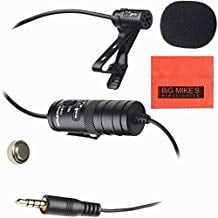 Canon VIXIA HF G10 Camcorder External Microphone Vidpro XM L Wired Lavalier microphone 20 Audio Cable